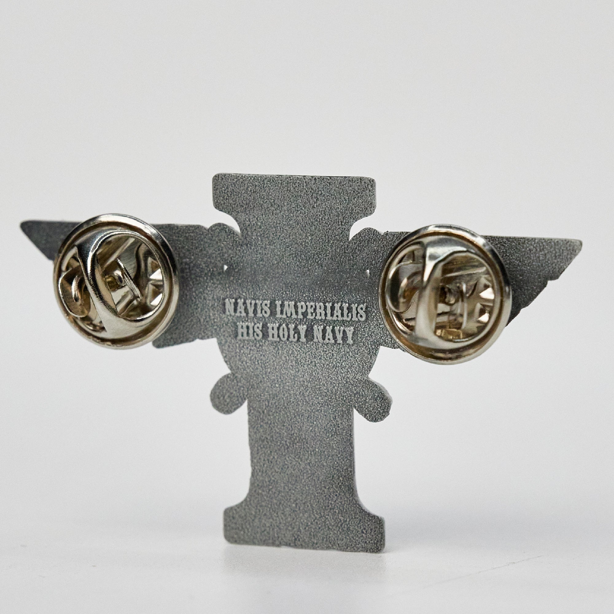 Warhammer 40K Peripheral Products Navis Imperialis Brooch Silver Pin Badge Starforged